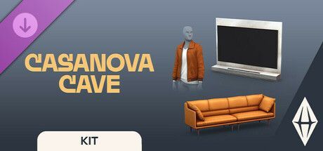 Game cover: The Sims 4: Casanova Cave Kit