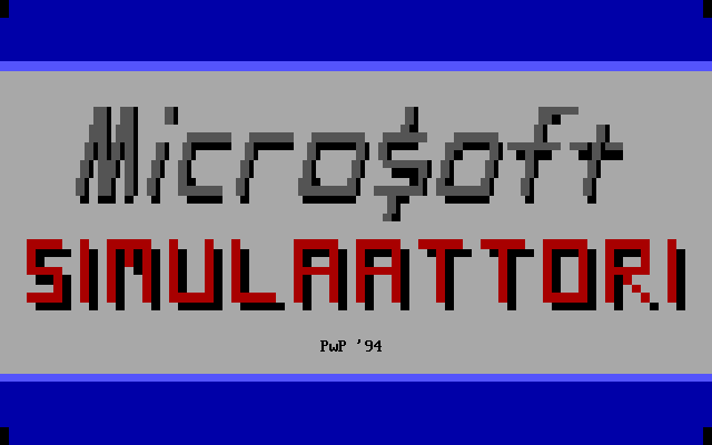 Game cover: Micro$oft Simulator