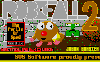 Game cover: Rockfall 2: The Perils of Spud