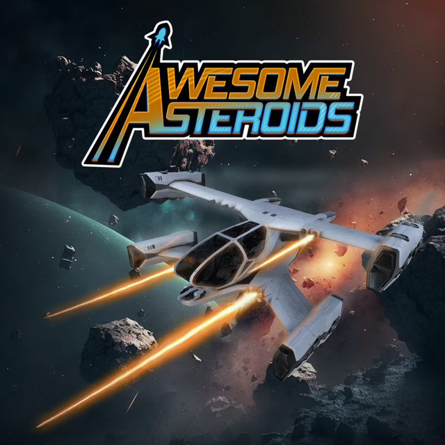 Game cover: Awesome Asteroids