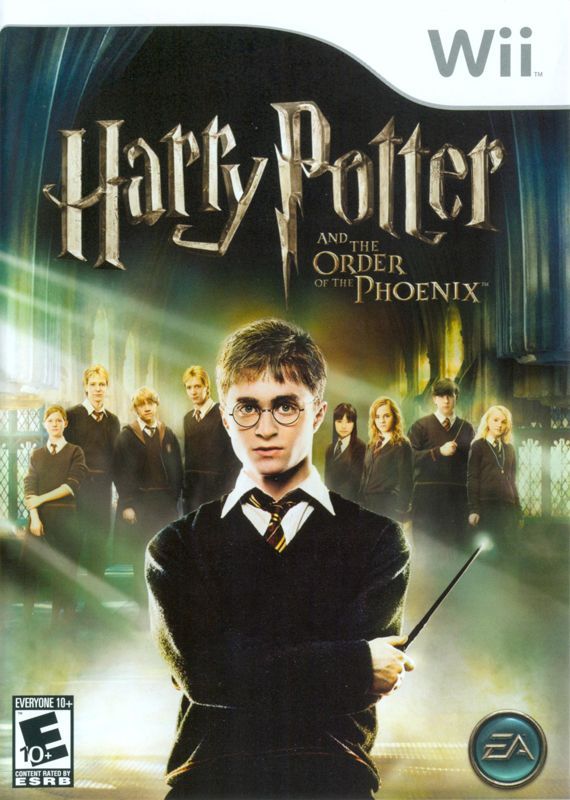 Game cover: Harry Potter and the Order of the Phoenix
