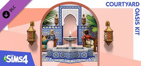 Game cover: The Sims 4: Courtyard Oasis Kit