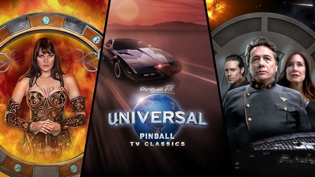 Game cover: Pinball FX: Universal Pinball - TV Classics