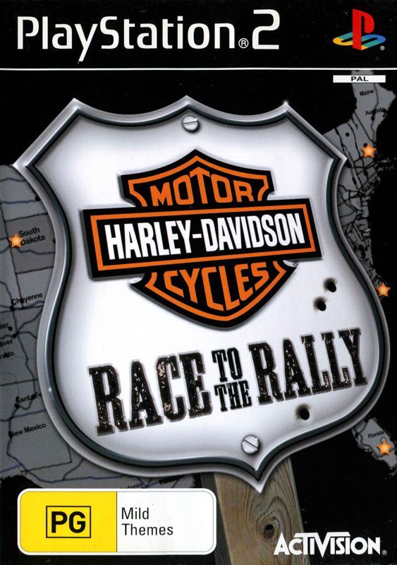 Game cover: Harley-Davidson: Race to the Rally