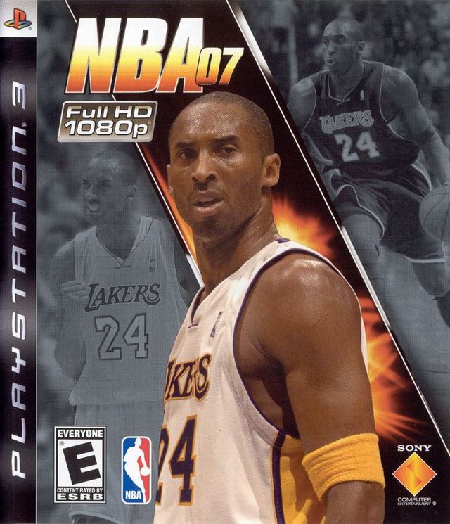 Game cover: NBA 07