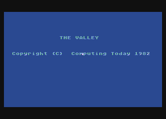 Game cover: The Valley