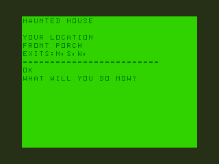 Game cover: Haunted House