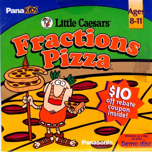 Game cover: Little Caesars Fractions Pizza
