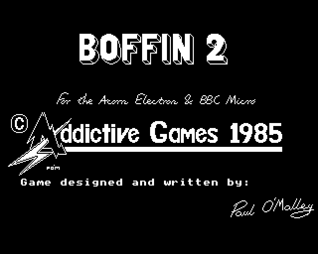 Game cover: Boffin 2