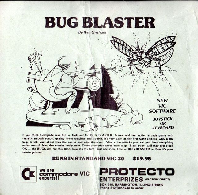 Game cover: Bug Blaster