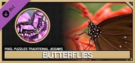 Game cover: Pixel Puzzles Traditional Jigsaws: Butterflies