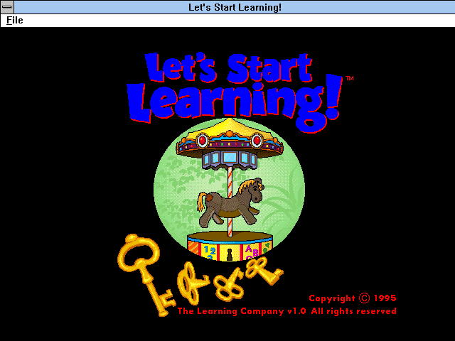 Game cover: Reader Rabbit and Friends: Let's Start Learning!