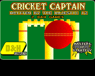 Game cover: Cricket Captain