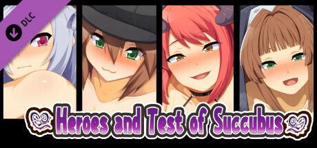Game cover: Heroes and Test of Succubus: Additional All-Ages Story & Graphics DLC
