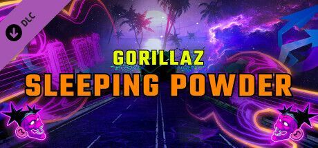 Game cover: Synth Riders: Gorillaz - "Sleeping Powder"