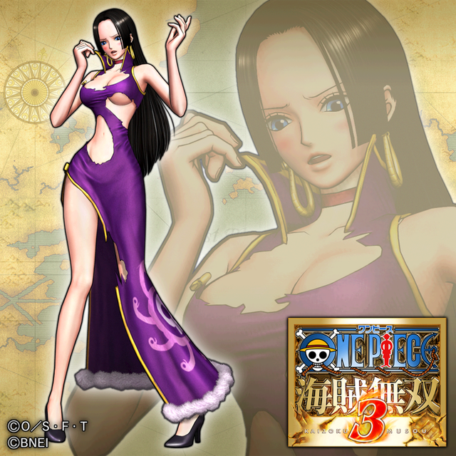 Game cover: One Piece: Pirate Warriors 3 - Additional Costume: Hancock (3D2Y ver.)