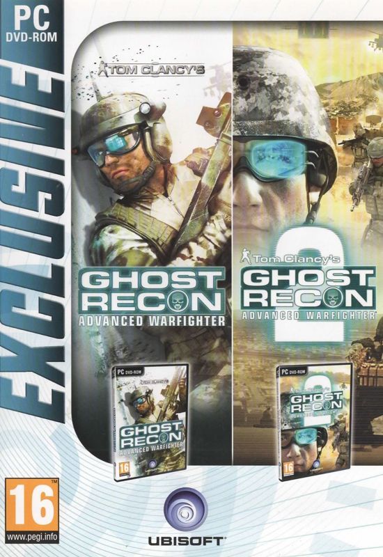 Game cover: Tom Clancy's Ghost Recon: Advanced Warfighter 1+2