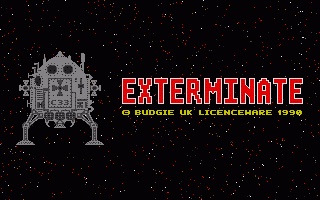 Game cover: Exterminate