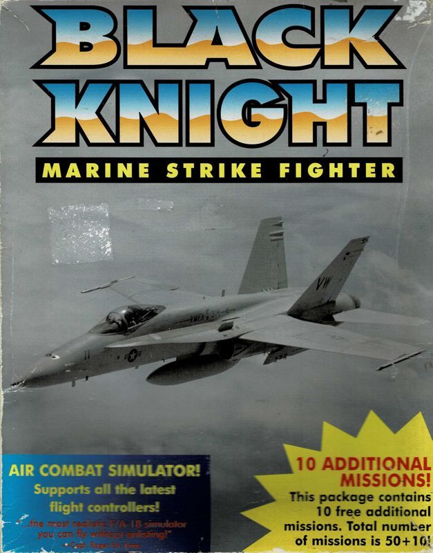Game cover: Black Knight: Marine Strike Fighter
