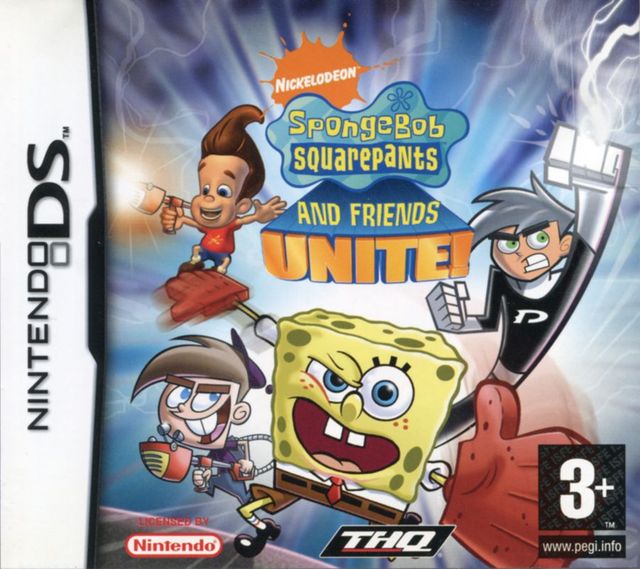 Game cover: Nicktoons Unite!