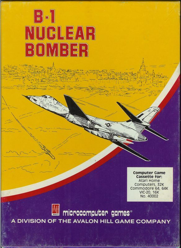 Game cover: B-1 Nuclear Bomber
