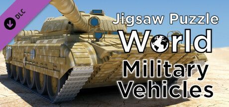 Game cover: Jigsaw Puzzle World: Military Vehicles