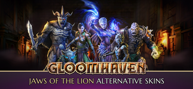 Game cover: Gloomhaven: Jaws of the Lion - Alternative Skins