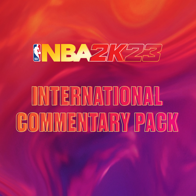 Game cover: NBA 2K23: International Commentary Pack