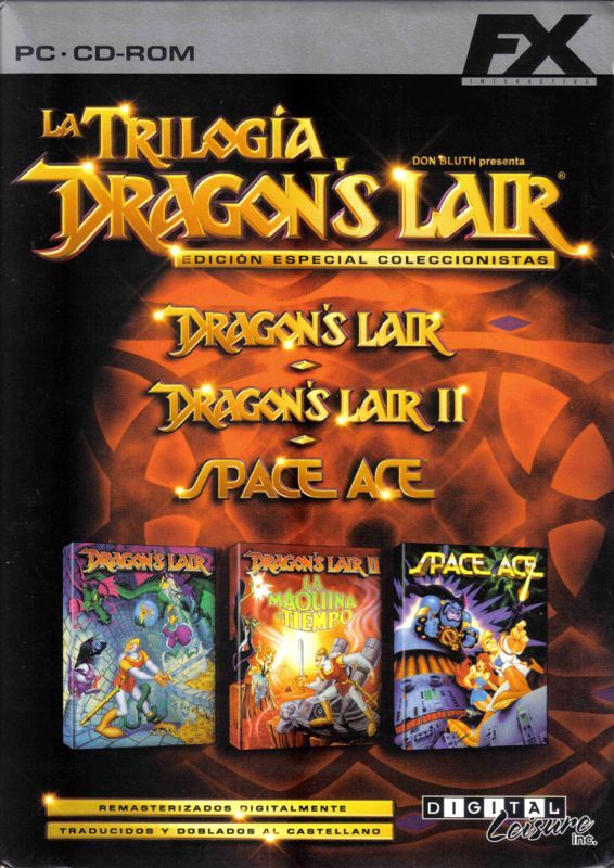 Game cover: La trilogía Dragon's Lair