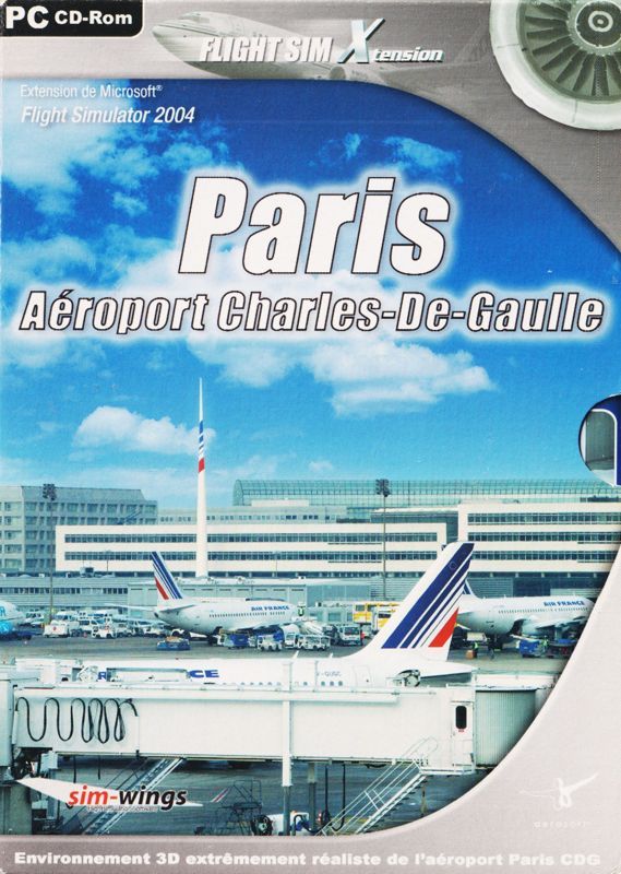 Game cover: Paris Charles De Gaulle for FS2004