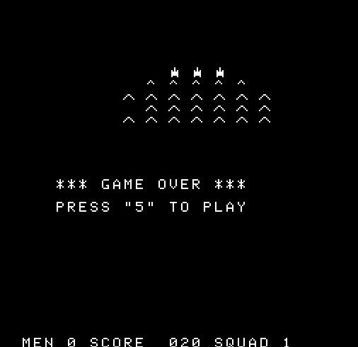 Game cover: Galaxia