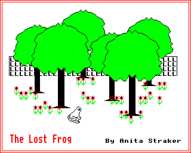 Game cover: The Lost Frog