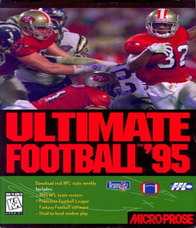 Game cover: Ultimate Football '95