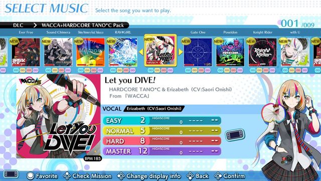 Game cover: Groove Coaster: Wai Wai Party!!!! - WACCA + HARDCORE TANO*C Pack