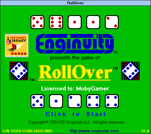 Game cover: RollOver