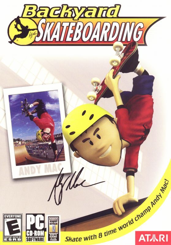Game cover: Backyard Skateboarding