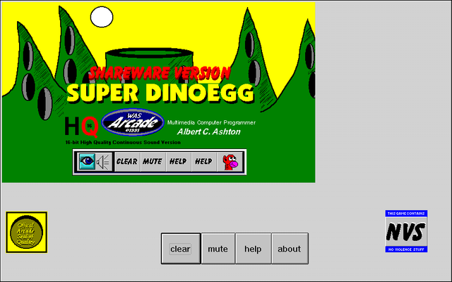 Game cover: Super Dinoegg