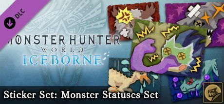 Game cover: Monster Hunter: World - Sticker Set: Monster Statuses Set