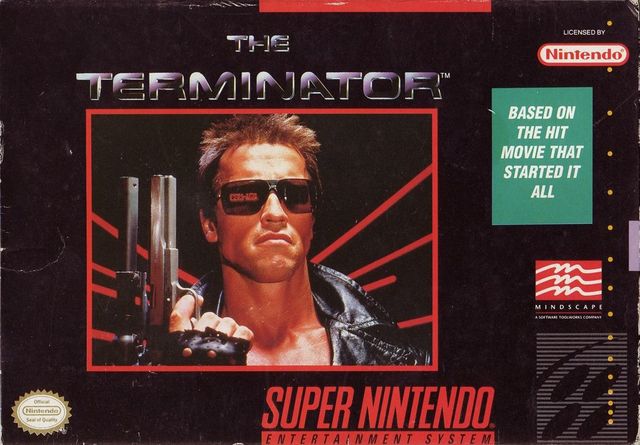 Game cover: The Terminator