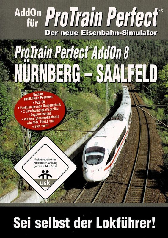 Game cover: ProTrain Perfect AddOn 8: Nürnberg - Saalfeld