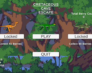 Game cover: Cretaceous Cave Escape