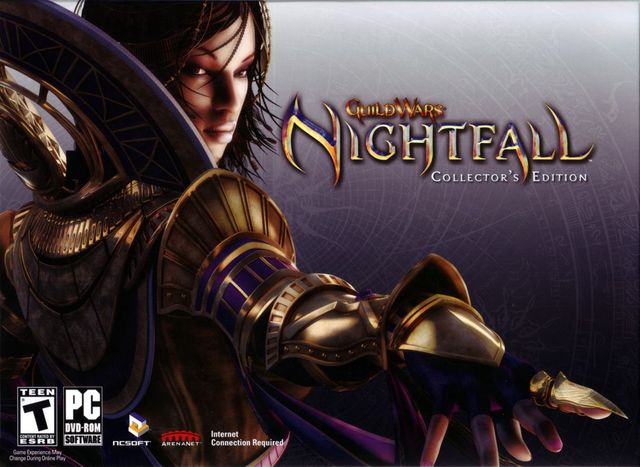 Game cover: Guild Wars: Nightfall (Collector's Edition)