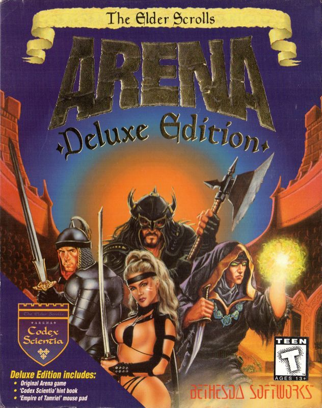 Game cover: The Elder Scrolls: Arena (Deluxe Edition)