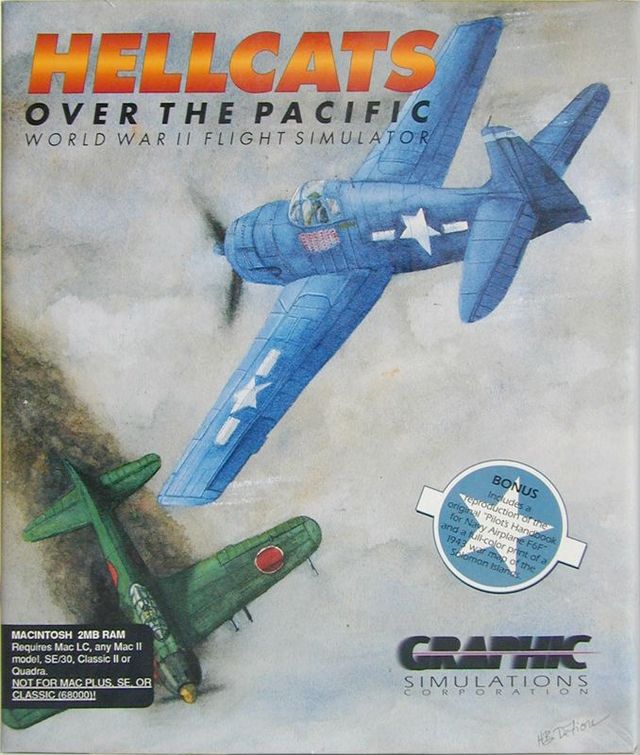 Game cover: Hellcats Over the Pacific