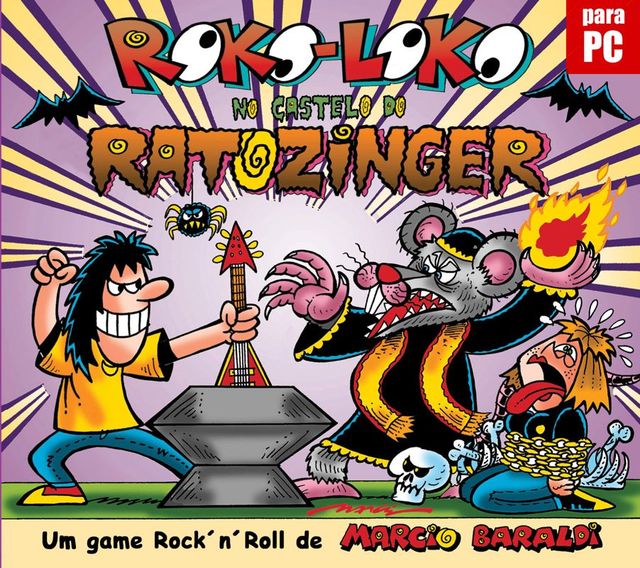 Game cover: Roko-Loko no Castelo do Ratozinger