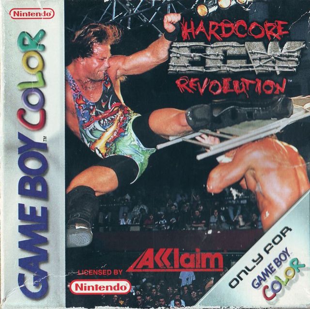 Game cover: ECW Hardcore Revolution
