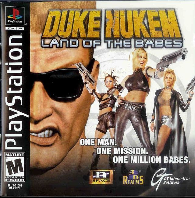 Game cover: Duke Nukem: Land of the Babes