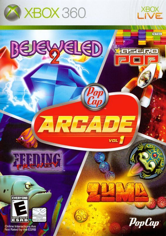 Game cover: PopCap Arcade Vol 1