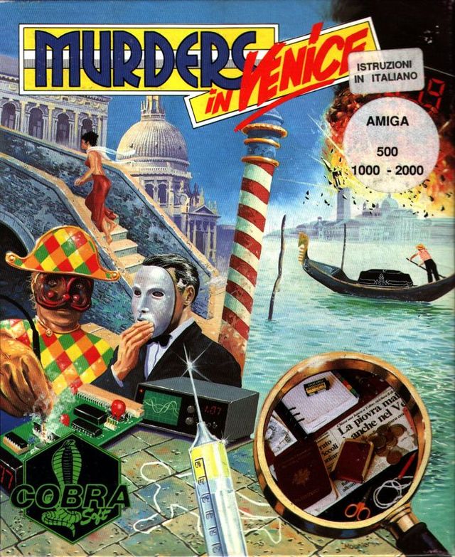 Game cover: Murders in Venice