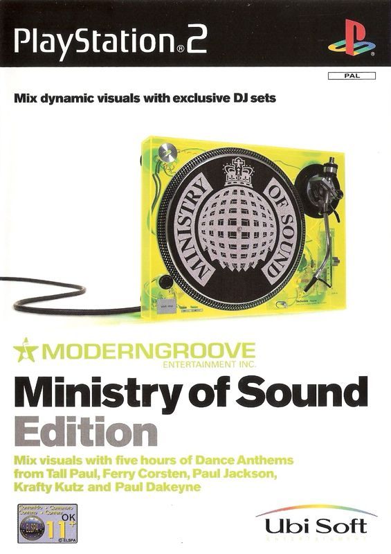 Game cover: Moderngroove: Ministry of Sound Edition
